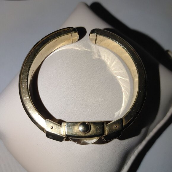 Wittnauer Watch 10K GF Gold Filled Wind Up Vintage Cuff Bracelet Chain Clasp - Picture 13 of 13